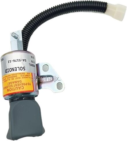 1pc Machinery parts 24 Volts Fuel Engine Shutdown Solenoid SA-5176-12 Fuel Stop Solenoid Control Valves SA517612 in Saudi Arabia