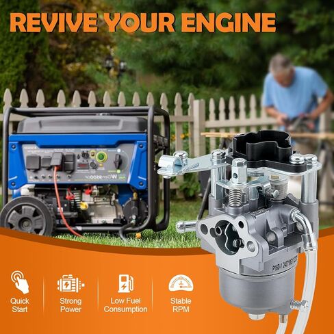 HUAYI Carburator Carb متوافق مع Champion Power CPE 79CC 1700 2000W مولد عاكس بديل 100154463، رمادي in Saudi Arabia