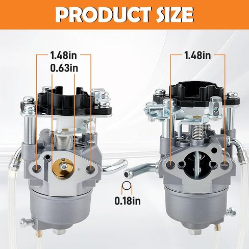 HUAYI Carburator Carb متوافق مع Champion Power CPE 79CC 1700 2000W مولد عاكس بديل 100154463، رمادي in Saudi Arabia
