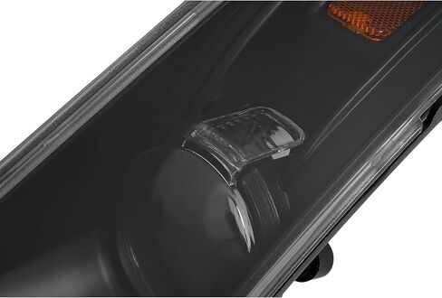 HECASA Pair Turn Signal Lights Compatible with 2005-2009 Ford Mustang Replacement for FO2521180 FO2520180 Front Bumper Lights Side Marker Lamps Plastic Left & Right Side Clear Lens Black Housing in Saudi Arabia