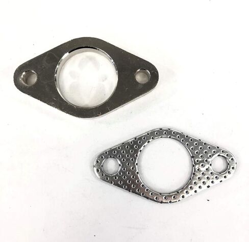 2 Bolt Flange Adapter 35/38mm External Wastegate Flange Made of Mild Steel with Gasket in Saudi Arabia
