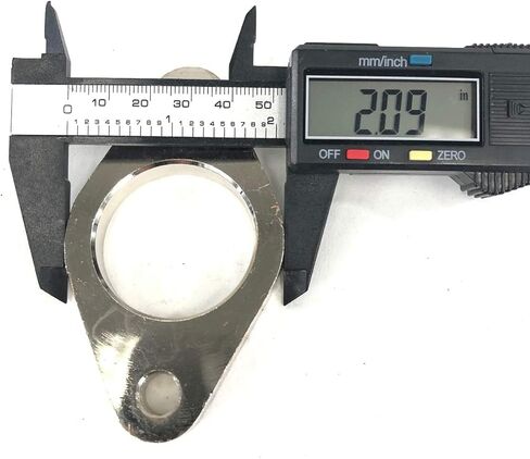 2 Bolt Flange Adapter 35/38mm External Wastegate Flange Made of Mild Steel with Gasket in Saudi Arabia