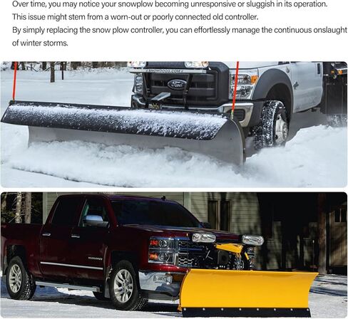 Snowplow Handheld Controller Compatible with SAM 1306902, Western 56462, Fisher 9400 in Kuwait