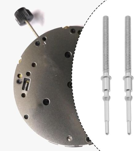 ECSiNG 2 Pcs Watch Movement Winding Stem Shaft Suitable for G10.211 G1.212 G10.711 G10.791 in Saudi Arabia