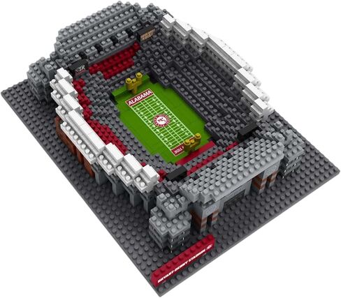 FOCO NCAA Unisex-Adult NCAA College Team Construction Blocks 3D Mini BRXLZ Stadium in Kuwait