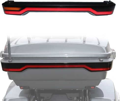 LED King Tour Pack Tail Light, 3 in1 LED Trunk Running Brake Turn Tail Lamp for Harley Touring Road Glide Street Glide Electra Glide Ultra Limited 2014-2025 Accessories in Saudi Arabia