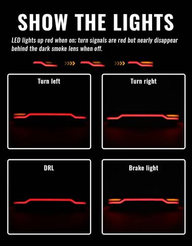 LED King Tour Pack Tail Light, 3 in1 LED Trunk Running Brake Turn Tail Lamp for Harley Touring Road Glide Street Glide Electra Glide Ultra Limited 2014-2025 Accessories in Saudi Arabia