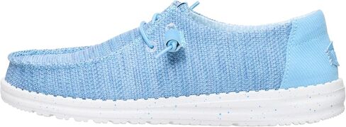 Hey Dude Wendy Stretch Sox Navy مقاس 7، أحذية نسائية، أحذية بدون كعب للسيدات، مريحة وخفيفة الوزن in Kuwait