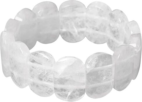 TUMBEELLUWA أساور واسعة مكتنزة مطرز للنساء والرجال، شفاء كريستال مطرز أساور الأحجار الكريمة والمجوهرات هدايا عيد ميلاد لها in Saudi Arabia