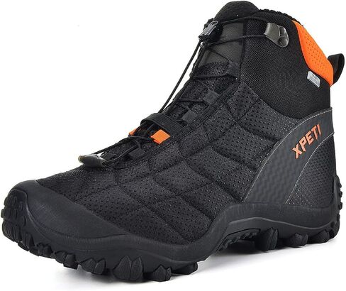 حذاء Crest Thermo Mid للرجال للتنزه سيرًا على الأقدام مقاوم للماء للثلج والشتاء in Kuwait