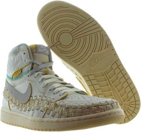 Nike Air Jordan 1 Retro Hi OG SP Mens Shoes Size 9, Color: Sail/Neutral Grey-Muslin in Saudi Arabia