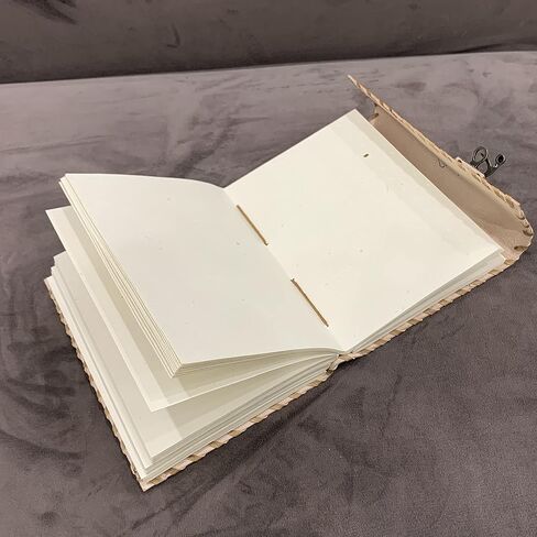 Handmade Leather Journal | Sun and Moon Journal | Stars Journal | 5 x 7 Inch Leather Journal for Women | Leather Journal for Men | Leather Sketchbook | Leather Blank book in Saudi Arabia