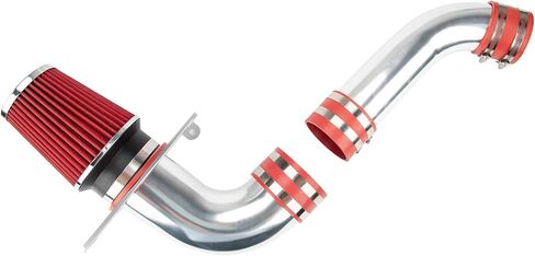 KAX 3.5 inch Cold Air Intake System Kit Compatible with 1989-1993 Mustang 5.0L GT/LX, Red in Saudi Arabia