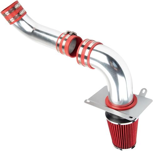 KAX 3.5 inch Cold Air Intake System Kit Compatible with 1989-1993 Mustang 5.0L GT/LX, Red in Saudi Arabia