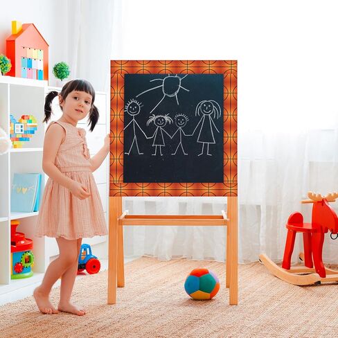 65.6ft زخارف حدود لوحة الإعلانات - 2 لفات من زخرفة كرة السلة، حافة الفصل الدراسي قابلة لإعادة الاستخدام لديكور العودة إلى المدرسة، مستلزمات المدرسة المنزلية للمعلم in Kuwait