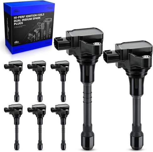 UF677 & UF650 Ignition Coils Pack for 2017-2023 Nissan Armada, 2014-2023 Infiniti QX80, 2011-2013 Infiniti QX56 V8 5.6L Replace# IGC0082 49029 224481LA0B GN10842 9212176 in Saudi Arabia