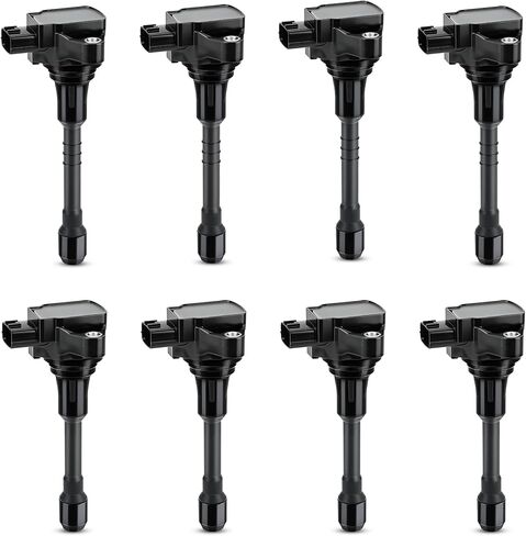 UF677 & UF650 Ignition Coils Pack for 2017-2023 Nissan Armada, 2014-2023 Infiniti QX80, 2011-2013 Infiniti QX56 V8 5.6L Replace# IGC0082 49029 224481LA0B GN10842 9212176 in Saudi Arabia