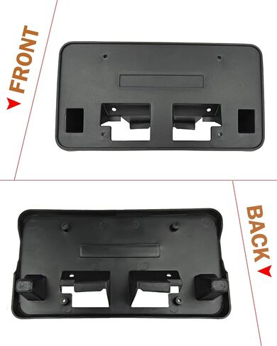 Front License Plate Frame for GMC Sierra 2500 HD 3500 HD 2024 2025 2026 Front Bumper License Plate Holder Mounting Bracket Cover Replace# 85650574 Partslink# GM1068257 in Saudi Arabia