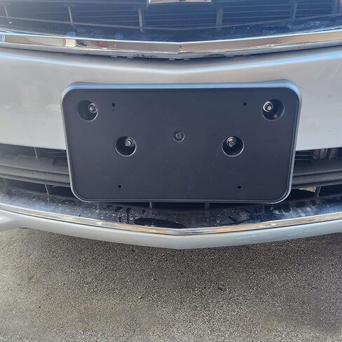Front Bumper License Plate Frame Bracket Holder Fits for 2014-2020 Chevrolet Impala Replace GM1068146 22812521 in Saudi Arabia