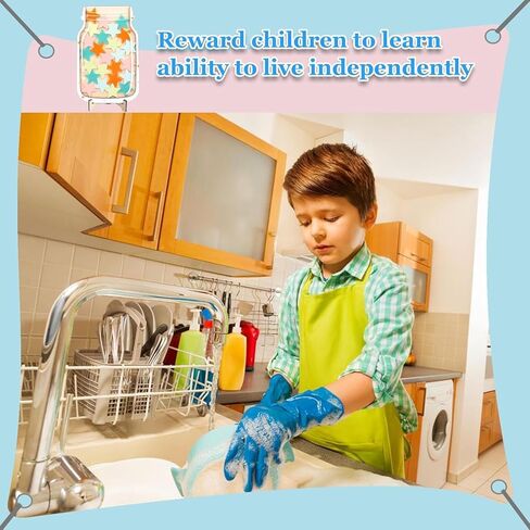 Reward Jar Stars,Magnetic Reward Jar for Classroom-Personalized Pastel Stars Jar Reward System Classroom Reward Jar for Students Boys Girls Classroom Kids in Kuwait