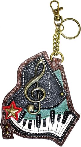 Chala Piano Key Fob Coin Purse, Music Lovers Gift in Saudi Arabia