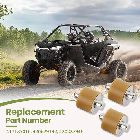 Secondary Clutch Roller Kit 3 Pcs, Replace for 417127016 420629192 420227946, Compatible with Cam-Am Maverick X3 2017-2023, Maverick Sport 1000R, Commander 1000R, Defender Max HD10 in Saudi Arabia