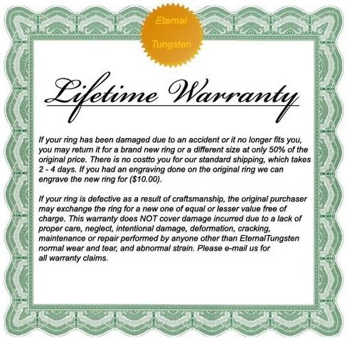 6 mm Mens Black Tungsten Carbide Rings Polished Bevel in Kuwait