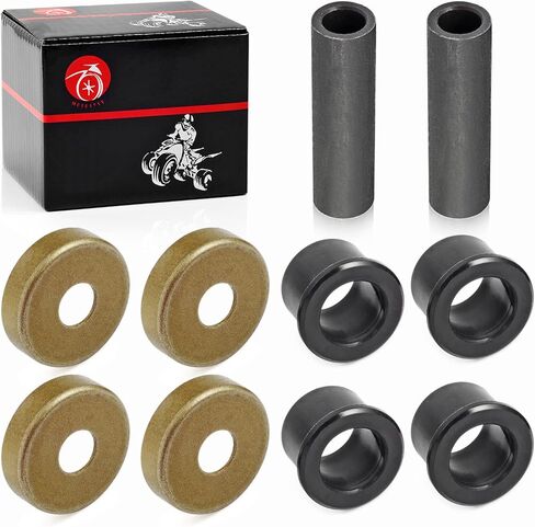 1xLower A-Arm bushing Dust Cover Seal Caps Shaft Collars Rebuild kit For YAMAHA Raptor Blaster Warrior 125 200 250 350 660 700 Grzzly 125 Breeze 125 YFZ450 Banshee 350 90381-15088-00 90387-101R3-00 in Saudi Arabia