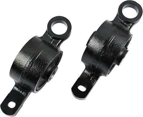 48655-50012 Front Lower Left & Right Control Arm Bushings w/Bracket Compatible with Lexus LS430 2001 2002 2003 2004 2005 2006 4.3L Engine V8 Replace 48652-50030 48640-50050 in Saudi Arabia