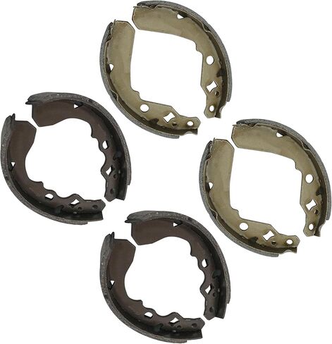 أحذية الفرامل الخلفية والأمامية من كالتريك متوافقة مع Kawasaki Mule 500 KAF300B 1993-1996 2007 / Mule 550 KAF300C 1997-2004 2007 x2 in Saudi Arabia