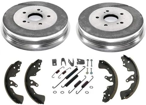 Rear Brake Drums Shoes Springs 4pc Replacement Parts For Suzuki Grand Vitara 2006 2007 2008 in Saudi Arabia