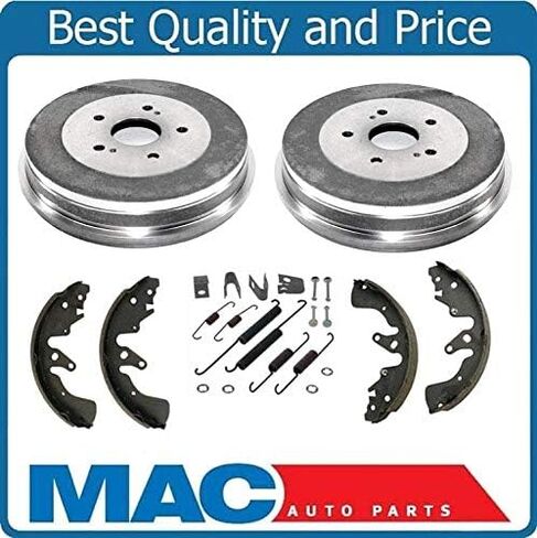 Rear Brake Drums Shoes Springs 4pc Replacement Parts For Suzuki Grand Vitara 2006 2007 2008 in Saudi Arabia