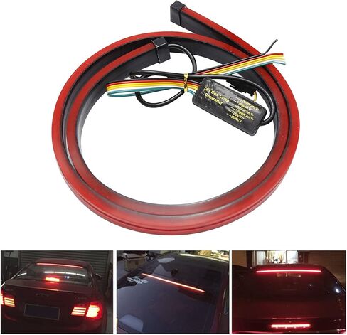 MDEOOSKY LED شريط ضوء الفرامل الفرامل الثالثة DC 12V شريط ضوء تحذير القيادة بدوره 40 بوصة، بديل لشاحنة بيك اب VAN RV SUV Bus Cargo in Saudi Arabia