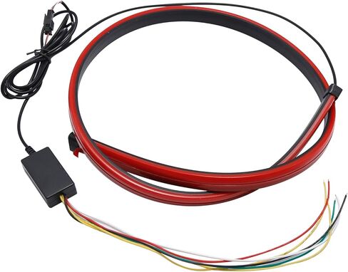 MDEOOSKY LED شريط ضوء الفرامل الفرامل الثالثة DC 12V شريط ضوء تحذير القيادة بدوره 40 بوصة، بديل لشاحنة بيك اب VAN RV SUV Bus Cargo in Saudi Arabia