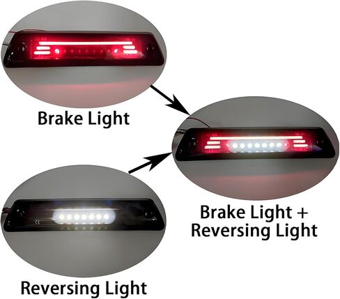 LED 3rd Third Brake Cargo Light Fit For 2009 2010 2011 2012 2013 2014 Ford F-150 Replacement Rear Center High Mount Brake Light Reverse Lamp For 09-14 F150 in Saudi Arabia