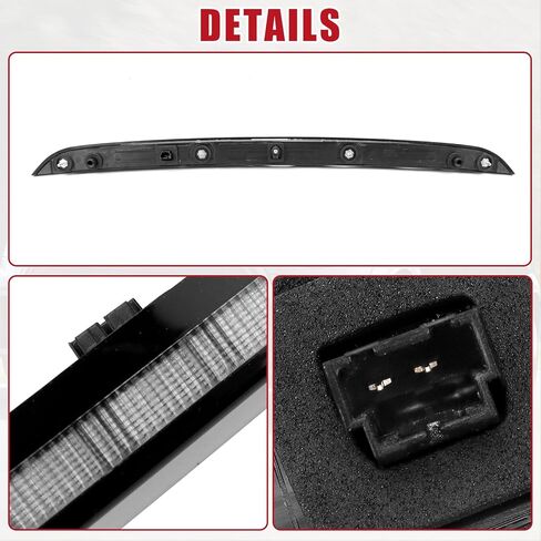 Third 3rd Brake Light Assembly Compatible with Chevrolet Malibu 2016 2017 2018 2019 2020 2021 2022 2023 2024 2025 Rear Center High Mount Stop Light Chevy Lamp Parts Replaces 42795725 in Saudi Arabia