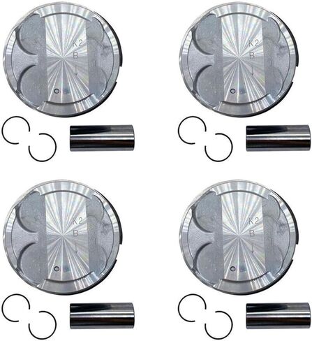 Performance Pistons Rings Kit 23041-2E800 +0.5mm for Hyundai Elantra Kona Kia Forte Soul 2017-2022 2.0L G4NH Engine Direct Replacement in Saudi Arabia