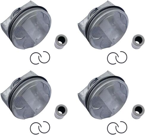 Performance Pistons Rings Kit 23041-2E800 +0.5mm for Hyundai Elantra Kona Kia Forte Soul 2017-2022 2.0L G4NH Engine Direct Replacement in Saudi Arabia