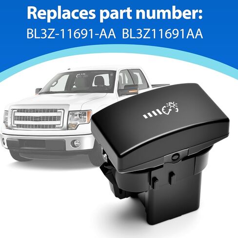 مفتاح باهتة لوحة العدادات يناسب 2011-2014 Ford F150 يستبدل BL3Z-11691-AA BL3Z11691AA in Saudi Arabia