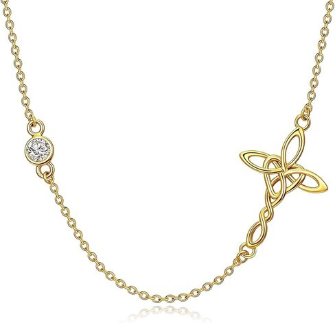 14K Gold Dainty Cross Necklace for Women Christian Cross Pendant Necklaces Jewelry Valentines Day Gifts for Wife Girlfriend Her in Saudi Arabia