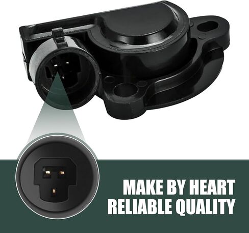 1 PC Throttle Position Sensor, No Calibration Required Durable TPS with OEM Fit Idle Air Control Valve Sensor, Replace# 17087400 17088026 17111815, Compatible with Chevy Buick Cadillac (Black) in Saudi Arabia