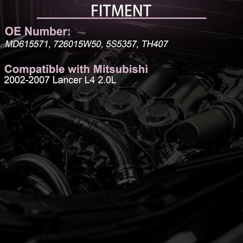 TPS مستشعر موضع الخانق MD615571 متوافق مع Mitsubishi 2002 2003 2004 2005 2006 2007 02 03 04 05 06 07 لانسر L4 2.0L in Saudi Arabia
