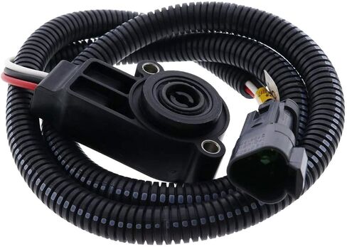 FridayParts 2661466 266-1466 TPS مستشعر موضع الخانق مع قابس مثلث متوافق مع محرك Caterpillar CAT C7 C10 C12 C13 3406E in Saudi Arabia