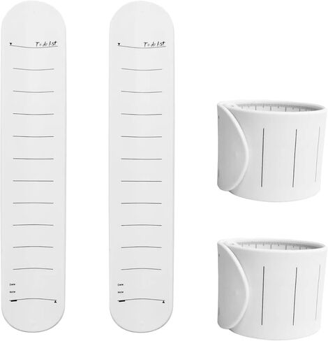 Beige Silicone Memo Wrist Band, Reusable Memo Wristband Wearable Slap Bracelets Wrist Strap Waterproof Writable Erasable Wrist Strap Wearable Memo Watchband for Daily Planning Learning Tasks Memo in Saudi Arabia
