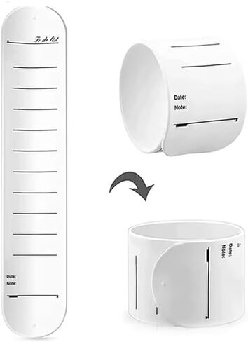 Beige Silicone Memo Wrist Band, Reusable Memo Wristband Wearable Slap Bracelets Wrist Strap Waterproof Writable Erasable Wrist Strap Wearable Memo Watchband for Daily Planning Learning Tasks Memo in Saudi Arabia