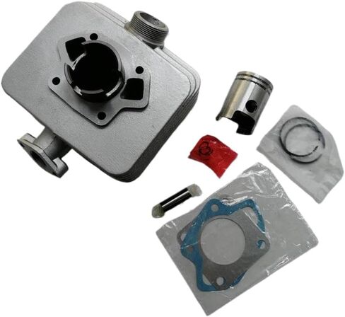 Motorcycle Cylinder Kit Piston Set 38MM Cylinder Piston Gasket Kit Compatible With Simson S51(PISTON) in Saudi Arabia