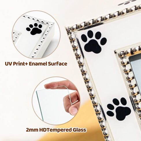 Dog Picture Frame - 5x7 Metal Cute Picture Frames,Pet Memorial Gifts for Dogs Perfect for Home Decor, Office Desk & Gifting to Pet Lovers in Saudi Arabia