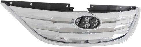 Perfit Liner Front Grille Grill Chrome Molding With Black Shell Insert Compatible With 2011-2013 HYUNDAI Sonata Fits HY1200154 863503S000 in Saudi Arabia