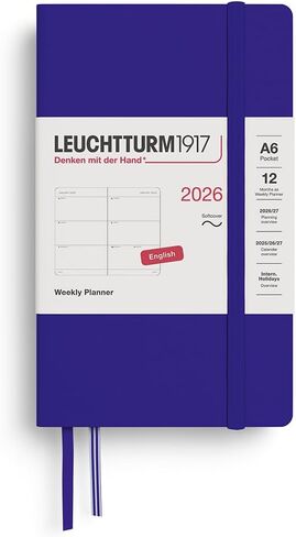 LEUCHTTURM1917 - Weekly Planner 2026, Softcover, Medium (A5), Rising Sun (Jan 1 - Dec 31, 2026) in Saudi Arabia