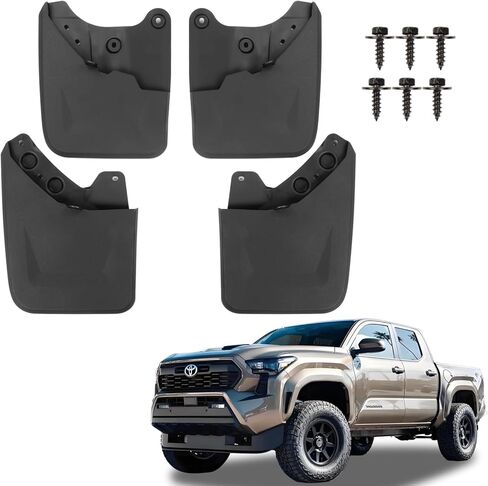 Mud Flaps Splash Guards for Fit for Chevy Equinox 2025 | No Drilling Required Bendable Mud Guards | Front & Rear 4-Piece Set Car Accessories in Saudi Arabia